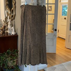 CABI reversible paisley and floral skirt